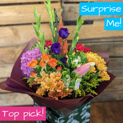 Hints of Autumn | Same-Day Darlington Flower Delivery | The Floral Box - Get the best value with Hints of Autumn. Our Darlington florists create a unique, seasonal bouquet with the day's freshest blooms. Order for same-day delivery.