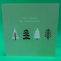 Christmas Card | Christmas Gift | The Floral Box Darlington - We'll add your special message to this Christmas card and place it into an envelope to go with your gift. The card is 15cm x 15cm. Local Florist in Darlington